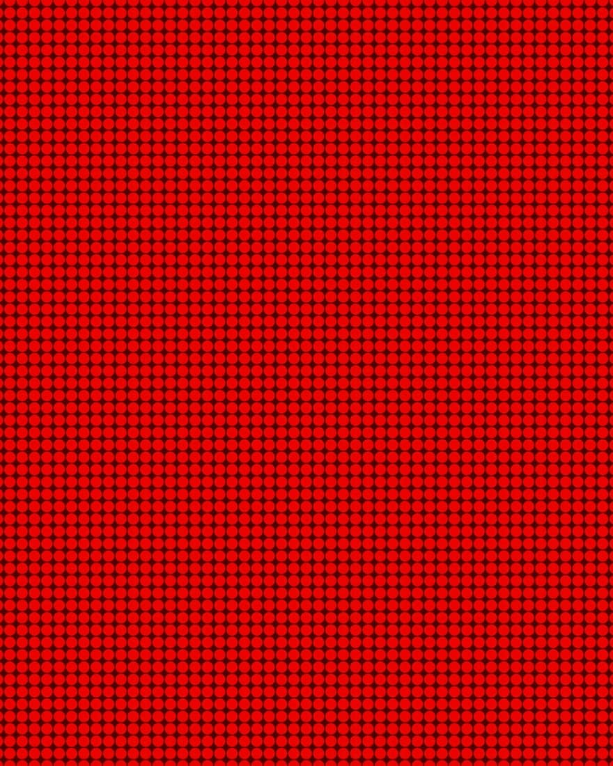 Red, Background, Dots, Circles, Texture, Red Background, Red Texture