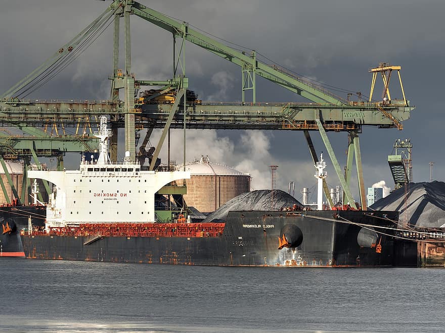 Bulker, Ship, Bulker Ship, Marine Vessel, Import, Export, Port, Shipping