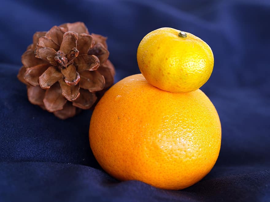 Portakal, çam kozalağı, meyve, narenciye, kapatmak, tazelik, Gıda, sağlıklı beslenme, olgun, organik, Sarı