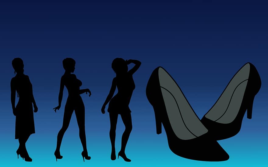 kengät, nainen, naiset, korkokengät, Nainen, muoti, nainen kengät, tyttö, tyyli, jalkineet, eleganssi
