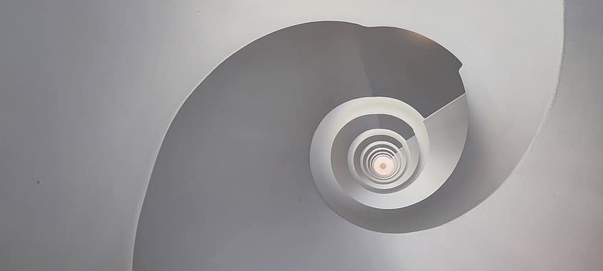 escalera de caracol, caracol, hueco de escalera, escalera, antecedentes, espiral, resumen, modelo, de cerca, forma, diseño