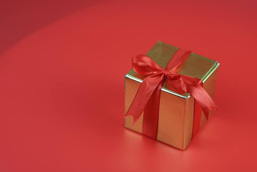 кутия за подарък, подарък, кутия, панделка, пакет, фестивал, квадрат, украсяват, изненада, подаръчни кутии, хартия