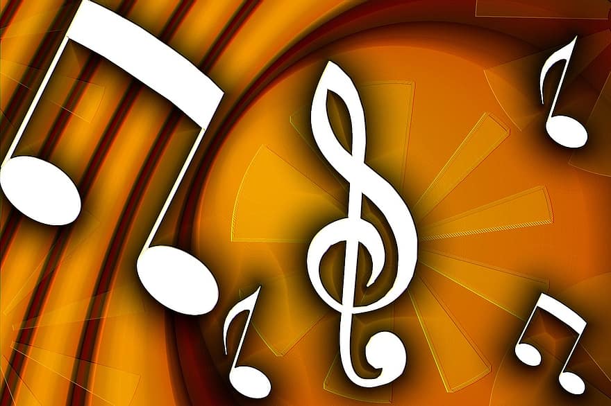 Melody, Music, Clef, Background, Background Image, Wallpaper, Sheet Music, Flyers