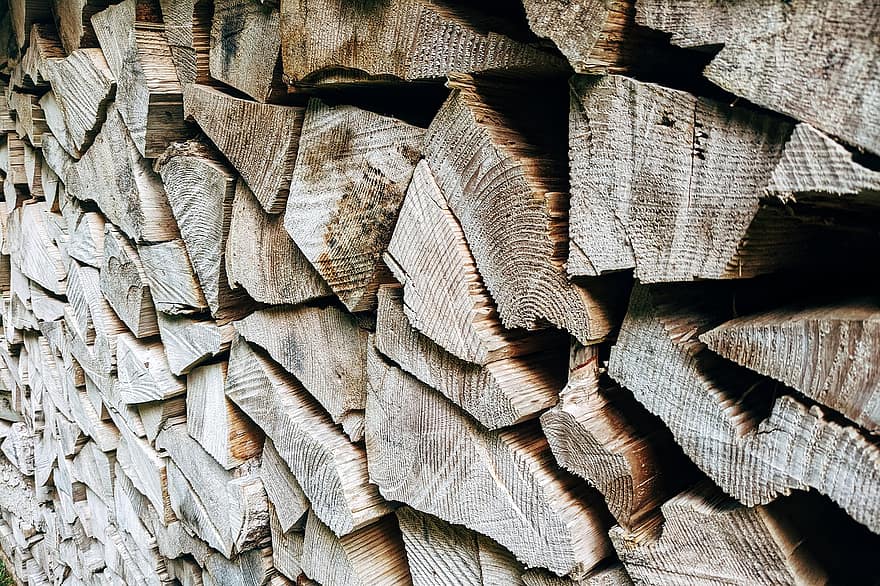 gỗ, nhật ký, thân cây, củi, Những mảnh gỗ, đống gỗ, bằng gỗ, lâm nghiệp, kết cấu, nạn phá rừng