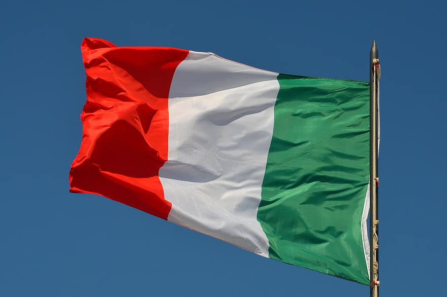 ธง, อิตาลี, สัญลักษณ์, แห่งชาติ