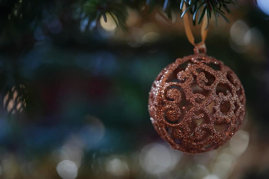 Natal, advento, bauble natal, decorações de árvores, saudação de natal, Decoração de Natal, fundo