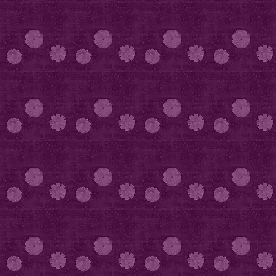 Flowers, Purple, Background, Template, Pattern, Patterns, Seamless, Texture, Textured, Wallpaper, Backdrop