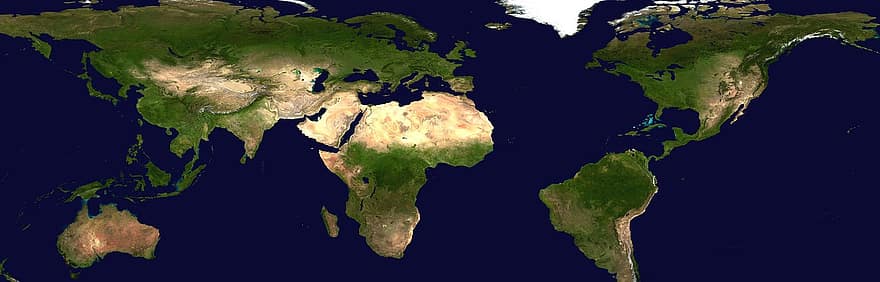 kontinenter, jord, verden, global, internasjonal, verdensomspennende, miljø