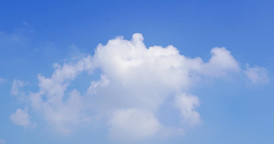 небо, облака, кучевые облака, на открытом воздухе, воздушное пространство, обои на стену, синий, день, Погода, летом, пространство
