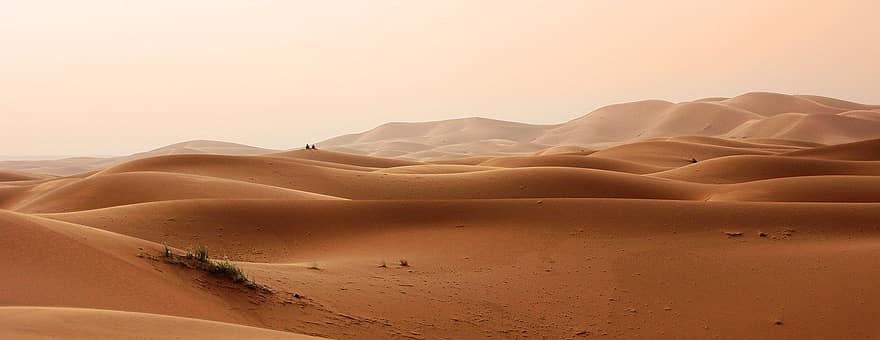 gurun, Maroko, bukit pasir, pasir, pemandangan, alam, sahara, Afrika, perjalanan, panas, liburan