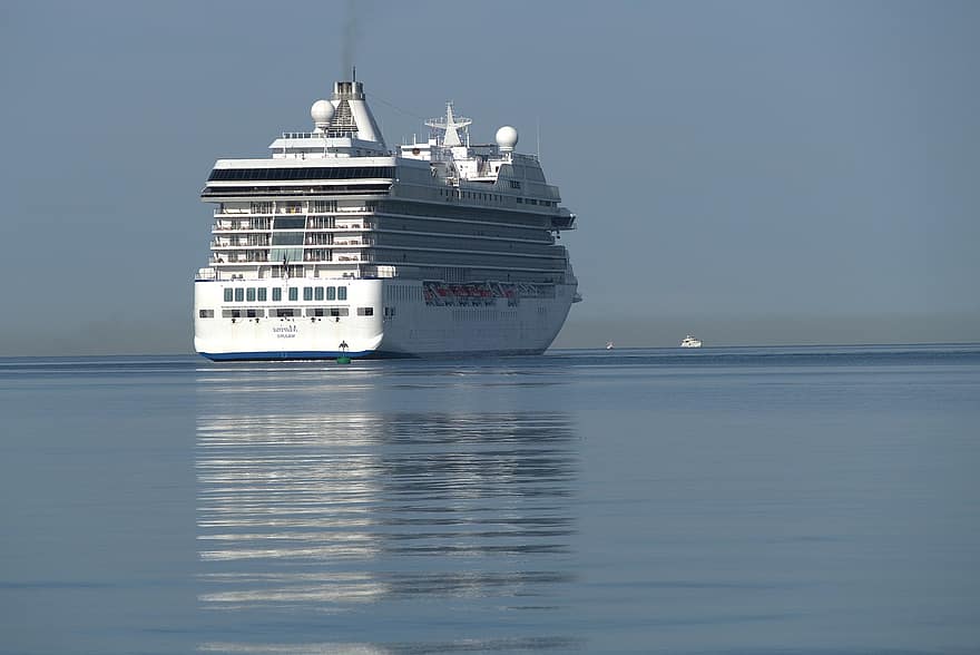 Ship, Cruise, Sea, Travel, transportation, nautical vessel, shipping, mode of transport, water, blue, cruise ship