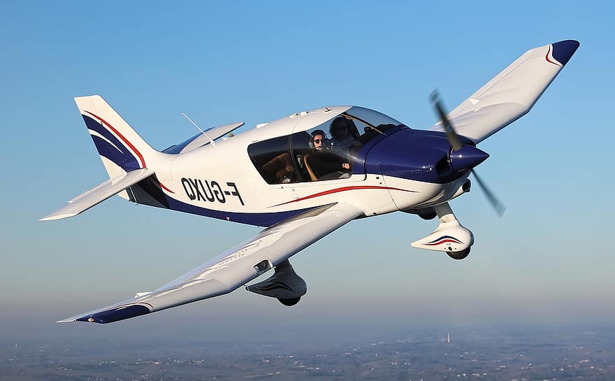 fly, robin, Propel maskine, Dr400, flyvende klub, uddannelse, Robin-fly, aviator, pilot, luftfart, flyvningen
