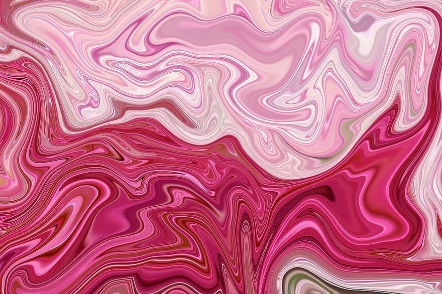 Vloeibaar marmer, Trending abstracte verf, Marmeren verf, Dahlia-kleuren, Dahlia marmer, Roze Marmeren Achtergrond, achtergrond, Roos en roze, roze, roos, abstracte achtergrond