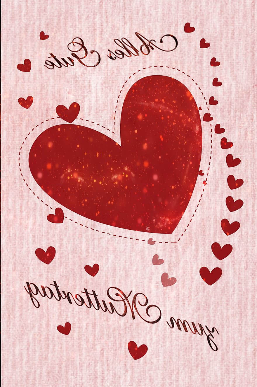 día de la Madre, Felicidades, corazón, amor, tarjeta de felicitación, rosado, felicitar, mapa