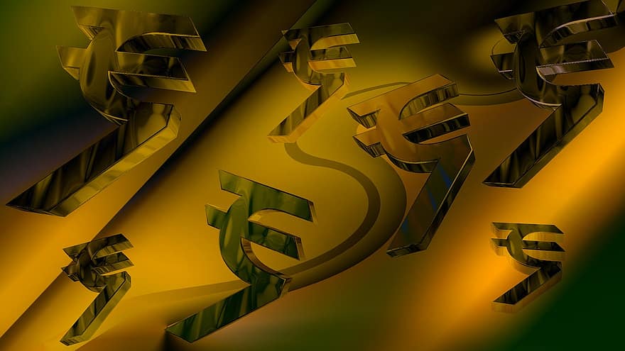 Golden, Money, 3d, Rupee, Indian Currency, Economy, Currency, Cash, Sign, Investment, Bank