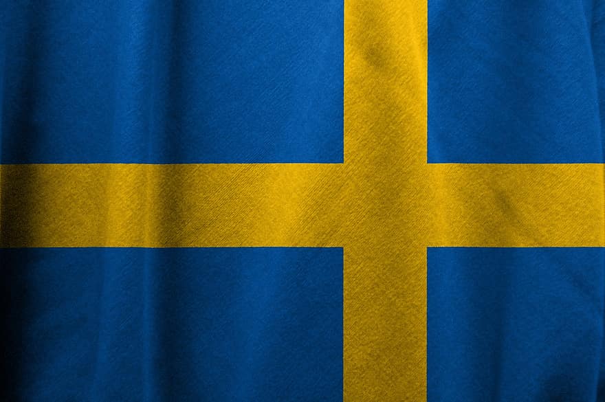 Sverige, flagga, Land, svenska, symbol, nation, nationell, identitet