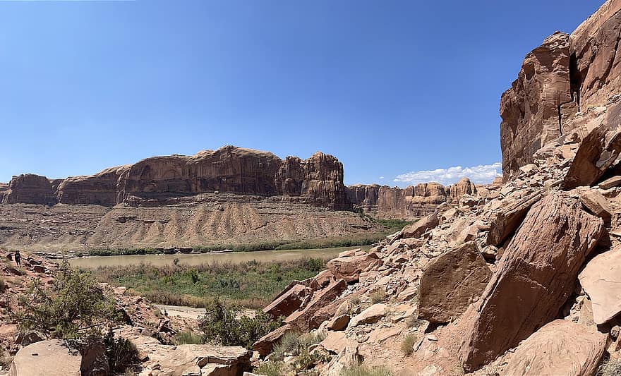 ørken, rejse, udforskning, udendørs, Moab