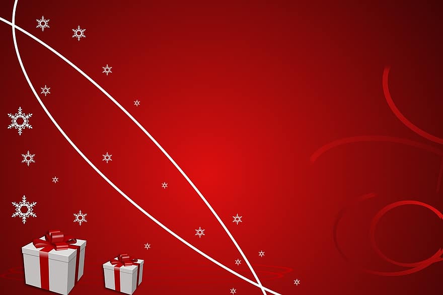 cadeau, Contexte, carte de voeux, décor, abstrait, Noël, avènement, décoration, étoile, période de Noël