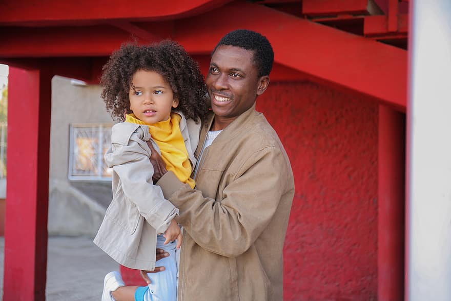 father, child, daughter, black, person, lifestyle, happiness, love, smiling, happy, young
