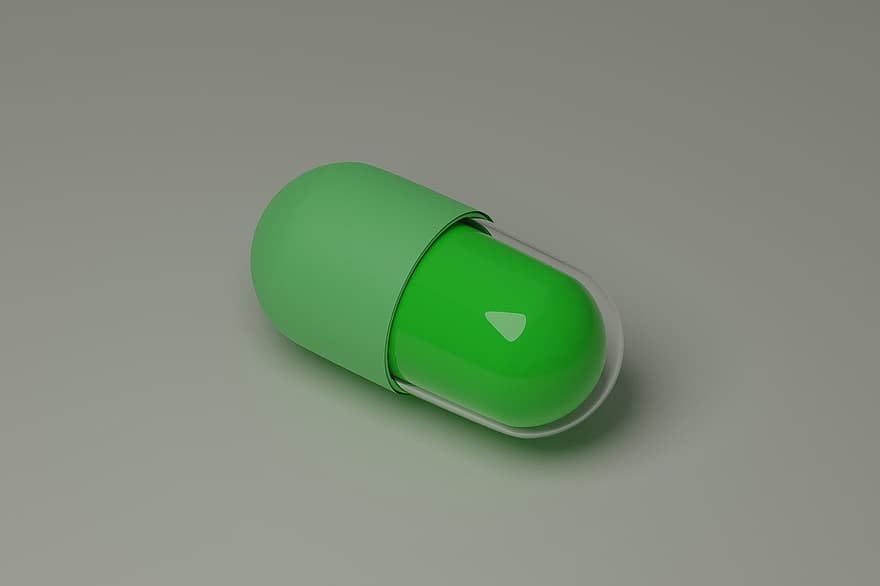 capsula, medicina, verde, ospedale, medico, cura, pillola, assistenza sanitaria e medicina, antibiotico, farmacia, dolore