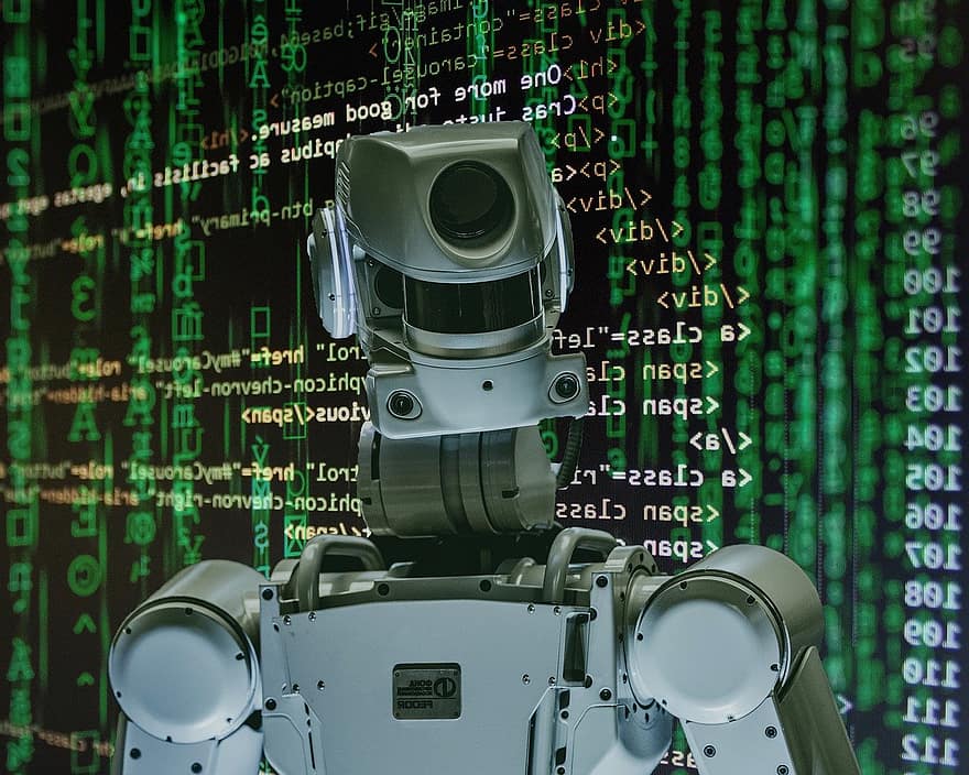 cyber, robot, hacker, teknologi, futuristisk, cyborg, fremtid, kunstig, tech, anonym, sci-fi