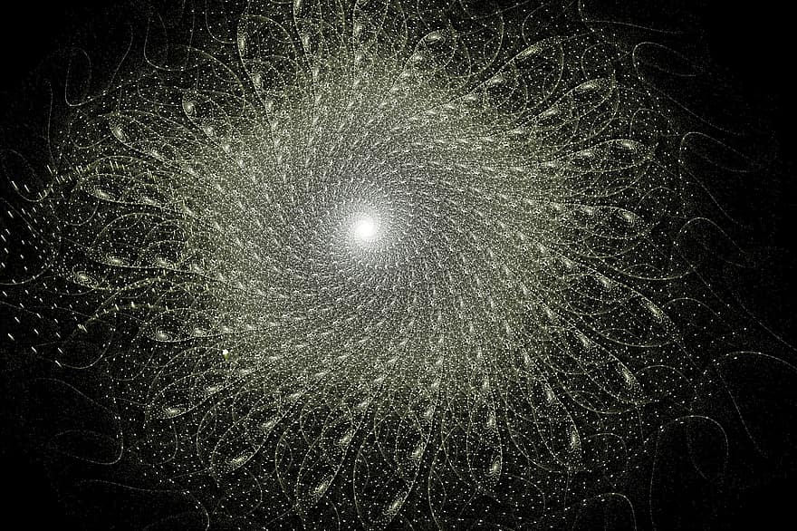 την τέχνη του υπολογιστή, σπειροειδής, fractals, ψηφιακή τέχνη, αφηρημένη