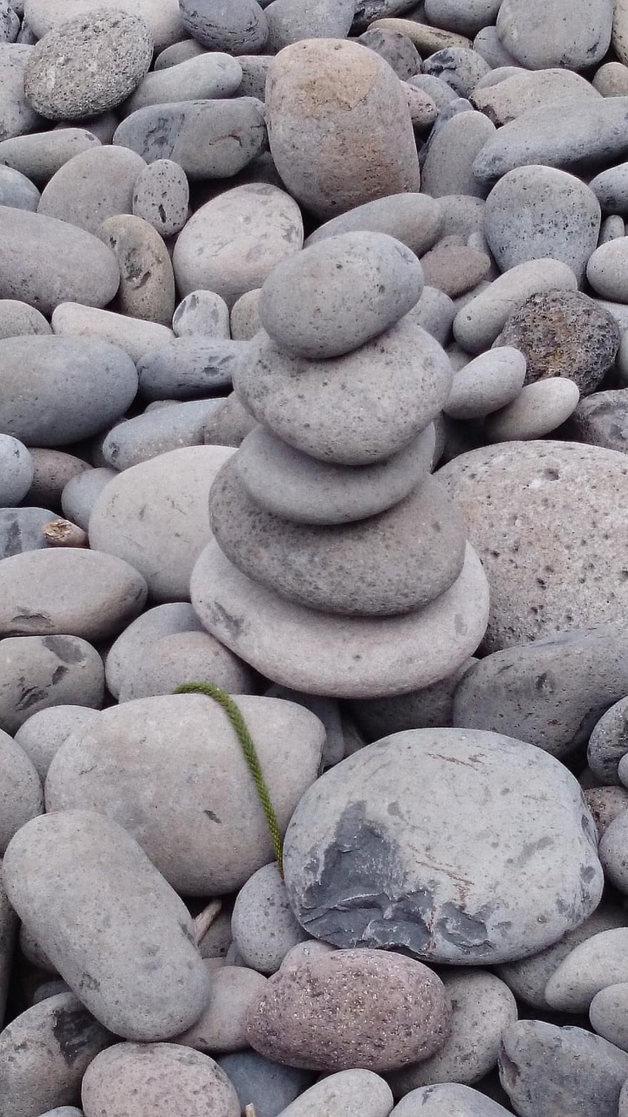 камъни, скали, баланс, камъчета, балансирани скали, балансирани камъни, медитация, Дзен, плаж, внимателност, духовност