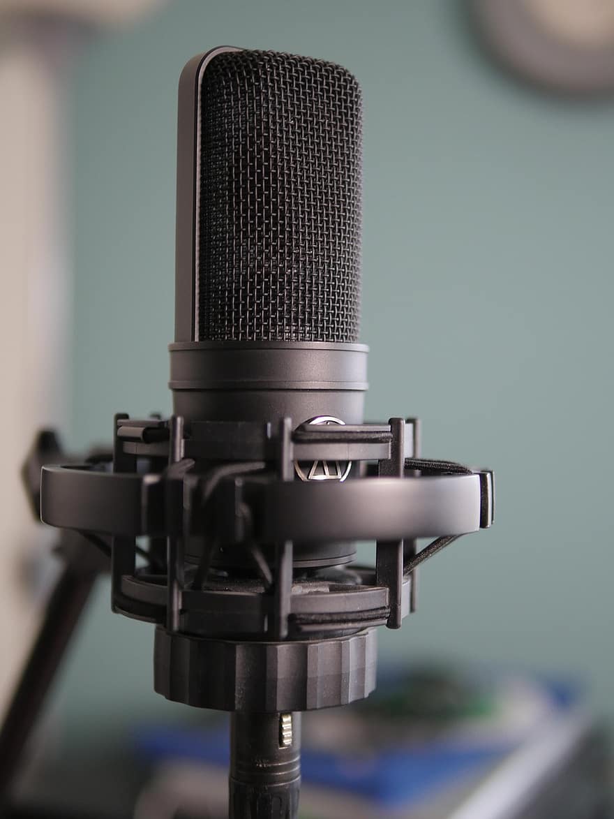 mikrofon, kayıt, ekipman, yanlısı ses, kayıt stüdyosu, ses, teknik