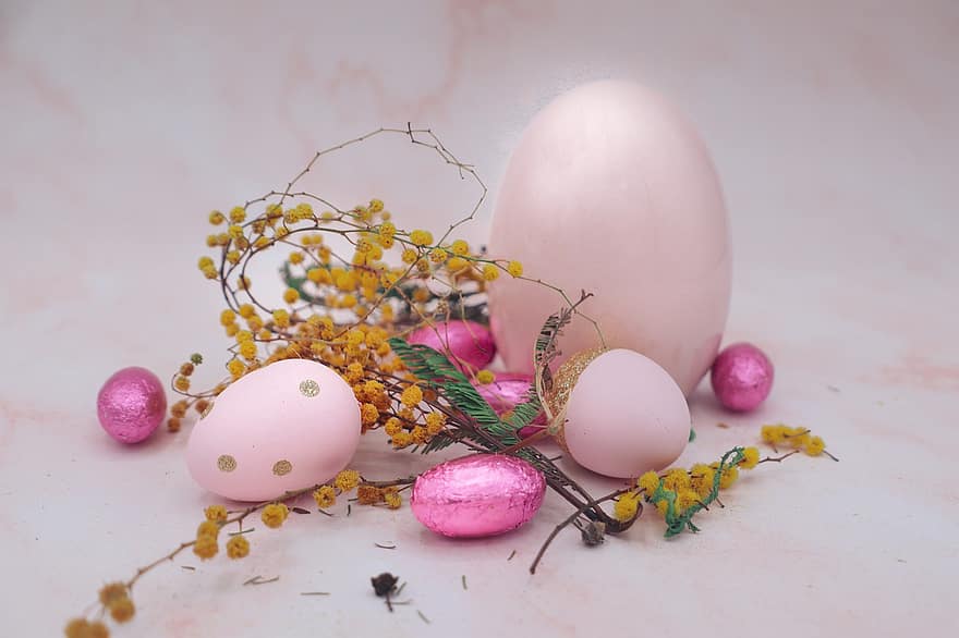 Ostern, Ostereier, Eier, Ostersammlung, Farbe, Lebensmittel, süß, Dekoration, dekorativ