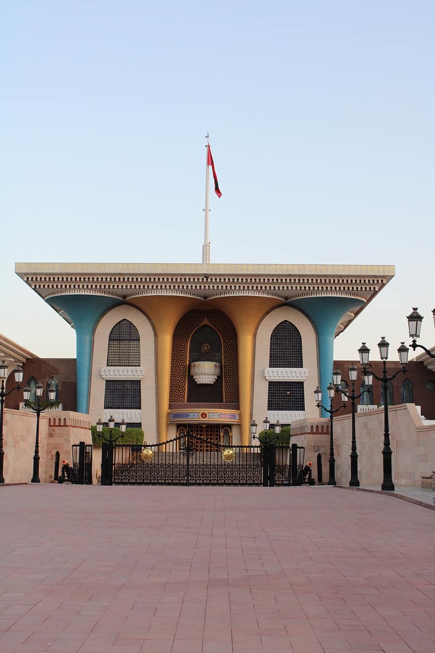 palatsi, linna, arkkitehtuuri, Muscat