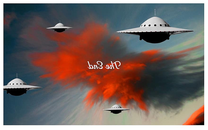 ufo, romvesener, romskip, verdensrommet, science fiction, galakse, univers, Ufo-krig, Ufo-hæren