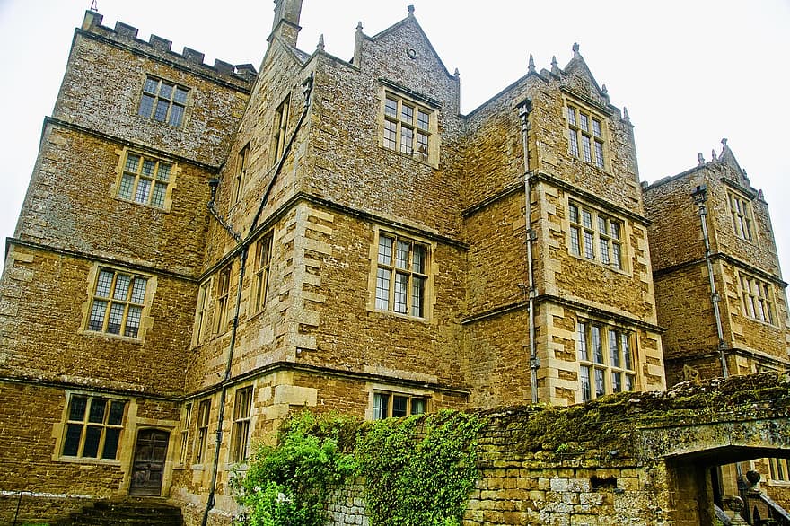 Chastleton House, Mansion, Architecture, Facade, Residence, Palace, Building, Historical, Chastleton