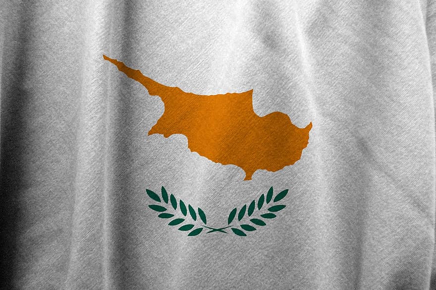 Kypr, vlajka, země, symbol, národ, národní, prapor, národnost, vlastenecký, patriotismus
