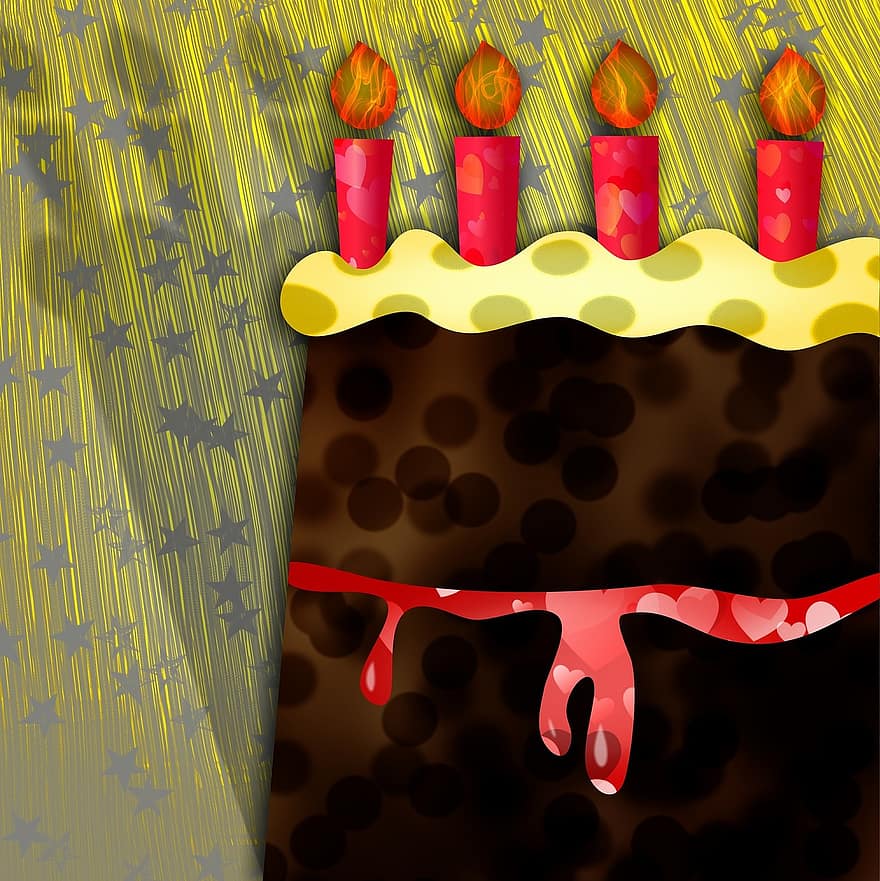 vacances, occasions, fête, célébrer, des soirées, bougies, gâteau, bougies d'anniversaire, fête d'anniversaire, gâteau d'anniversaire, anniversaire
