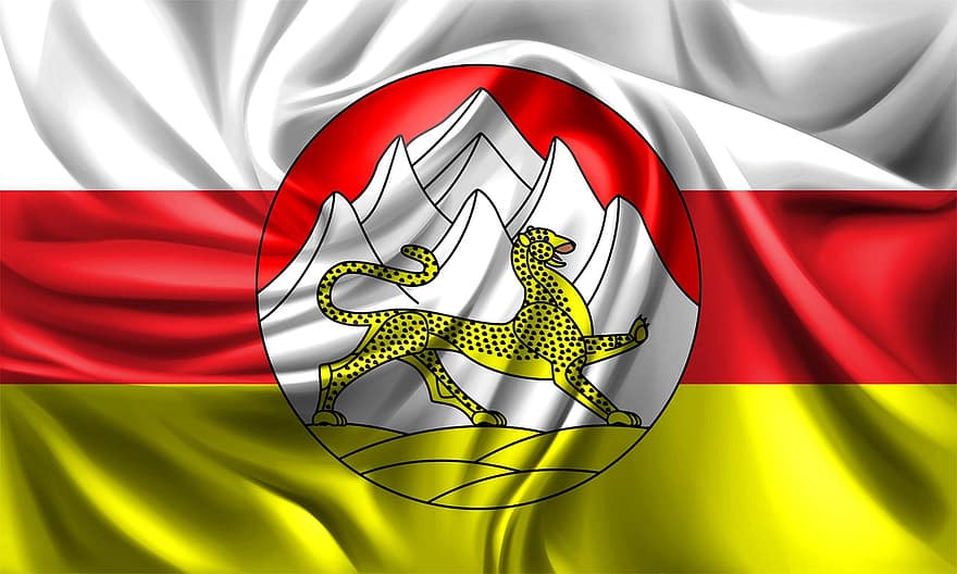 Oszét-Alania zászlaja, Irán zászlaja, Tádzsikisztán zászlaja, Saint Vincent és a Grenadine-szigetek zászlaja