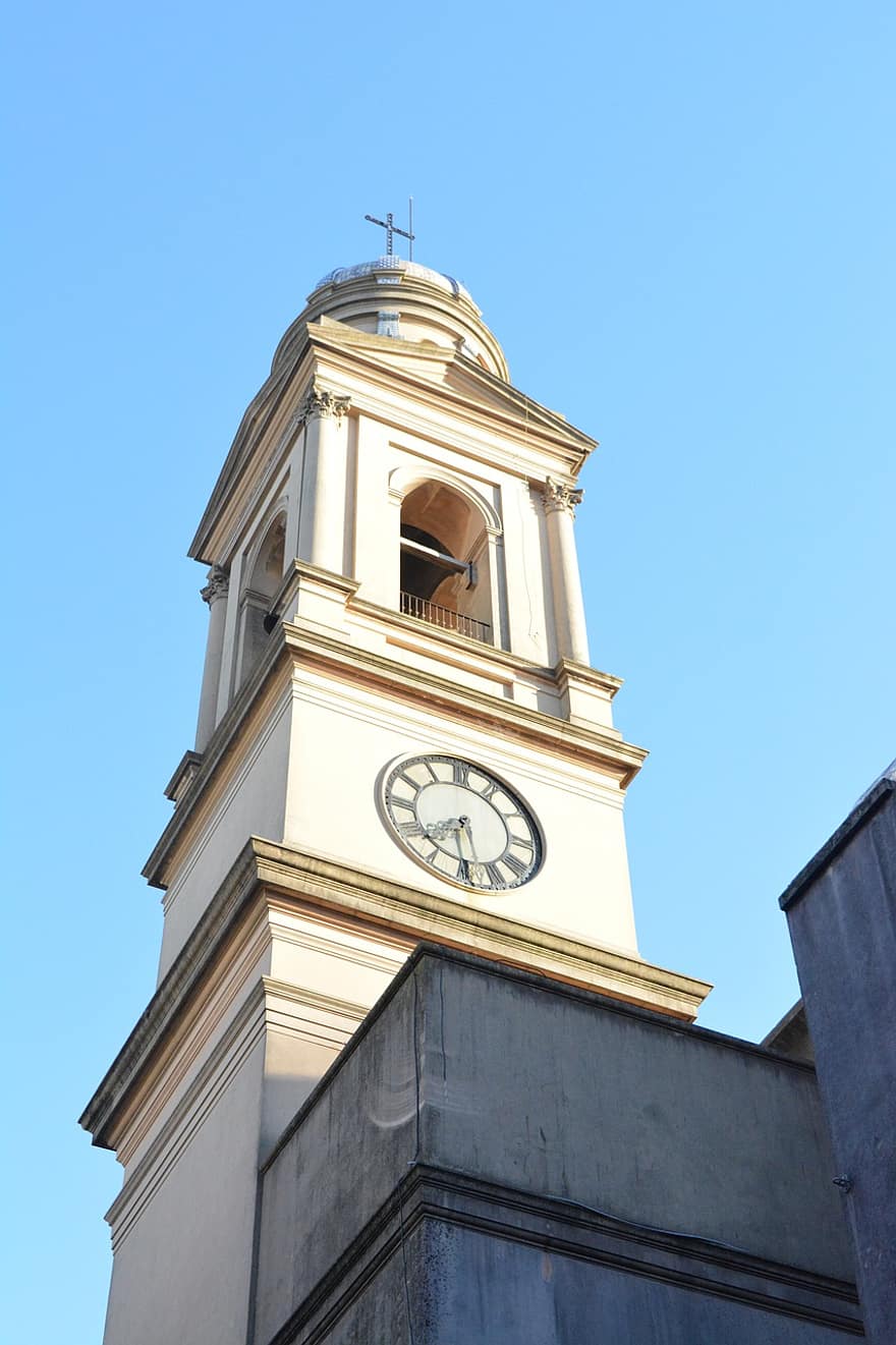 Turm, Kirche, Uruguay, montevideo, Glockenturm, die Architektur, Christentum, Religion, Uhr, berühmter Platz, Gebäudehülle