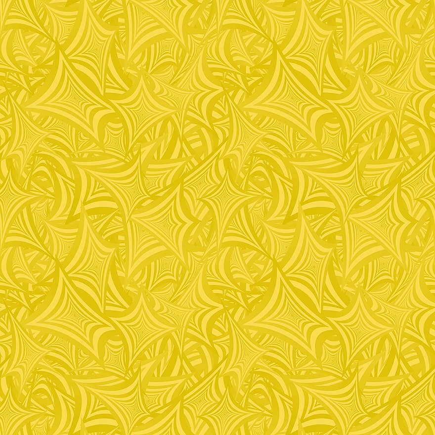 Yellow, Gold, Golden, Background, Wallpaper, Shapes, Seamless, Repeating, Pattern, Fabric, Abstract