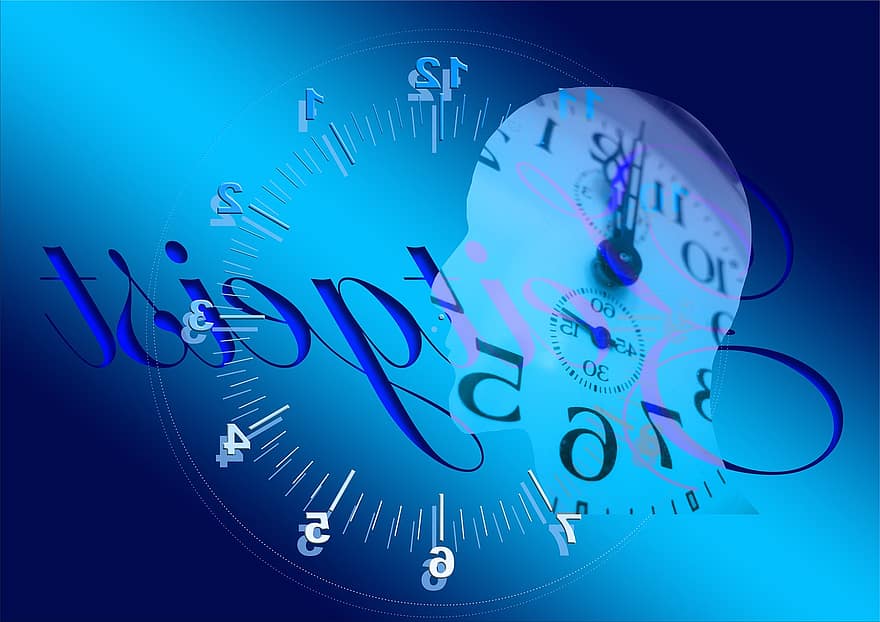 Clock, Time, Gear, Gears, Face, Blue, Way Of Thinking, Way Of Life, Attitude To Life, Life Style, Modern