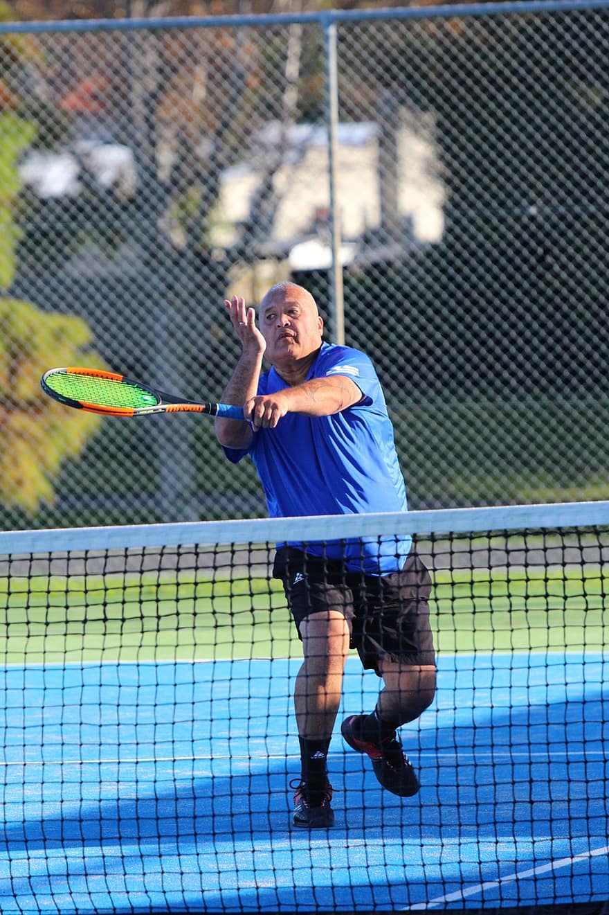 tennis, aktivitet, sport, spiller, herrer, spille, konkurrencedygtig sport, en person, sund livsstil, atlet, bevægelse