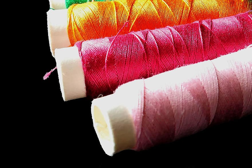 Thread, Sew, Tailoring, Craft, Bobbin, Hand Labor, Yarn, Sewing Thread, Sewing Kits