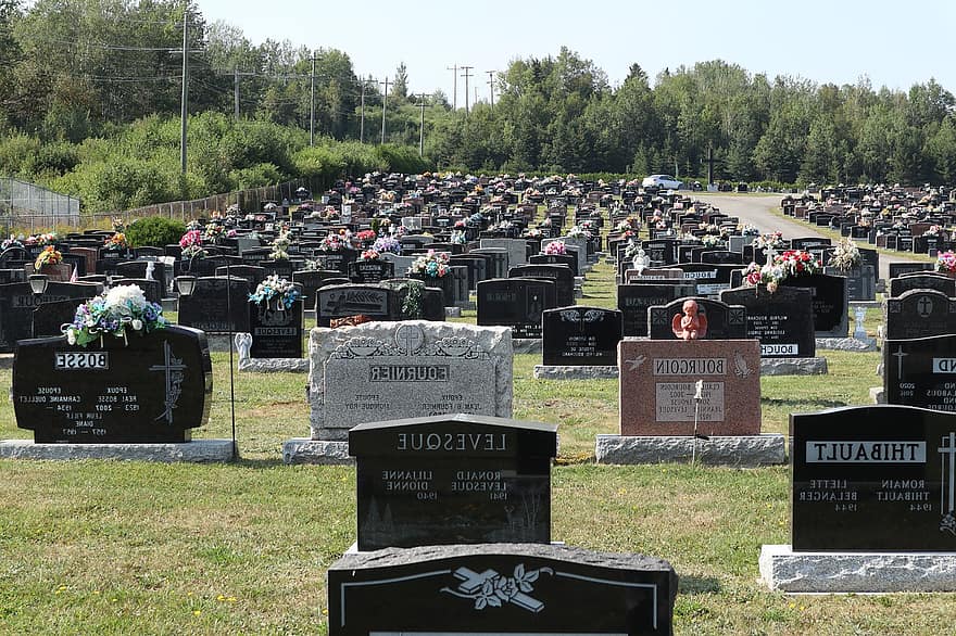 cimetière, Edmundston, Nouveau-Brunswick