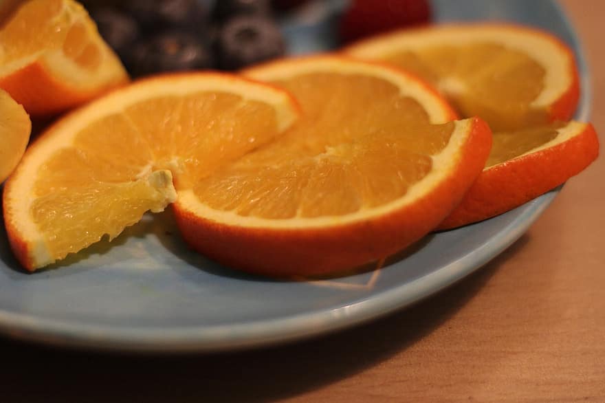 ovoce, oranžový, citrus, vitamín C, organický, Svačina, zdravý, jídlo, svěžest, detail, Zdravé stravování