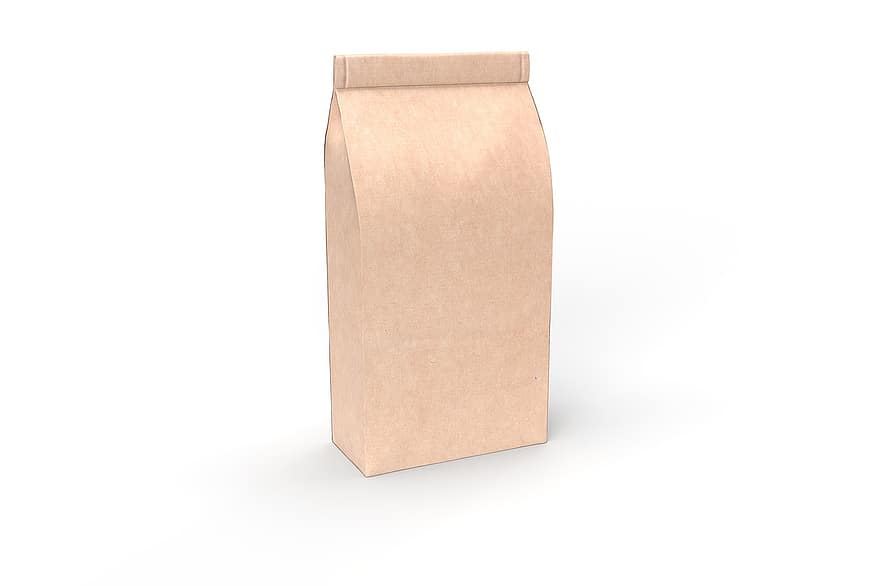 Paper Bag, Coffee Bag, Bag, Packaging, Paper, Coffee Packaging, Coffee, Health Food, Biological, Ecologically, Bio