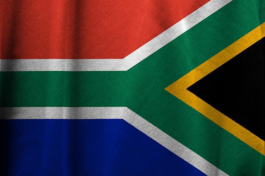 Sydafrika, flagga, Land, symbol, nation, nationell, söder, afrika, nationalitet, patriotisk
