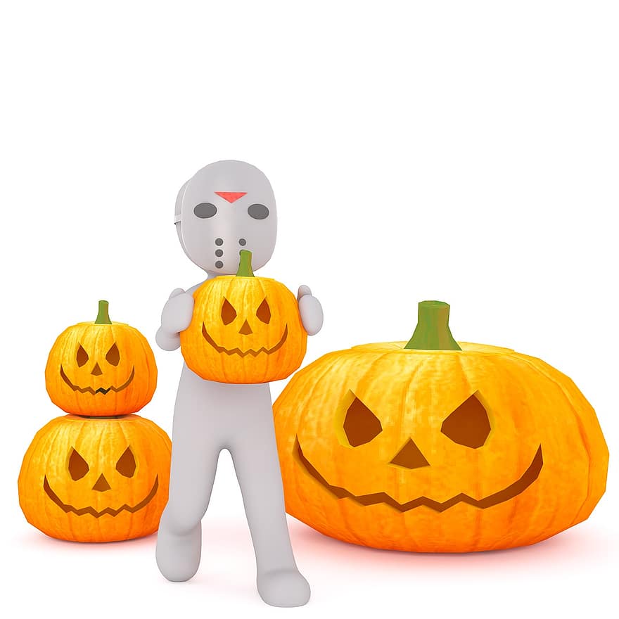 Halloween, Creepy, Shudder, Pumpkin, Spooky, Figure, Gloomy, Weird, Fear, Ghost, Scary