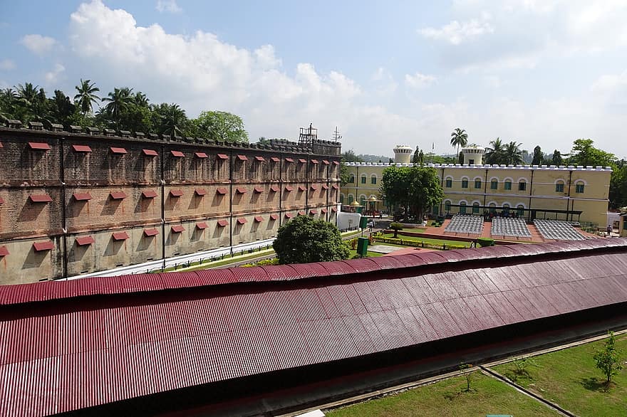 fengsel, historisk, monument, turisme, tiltrekning, Andaman