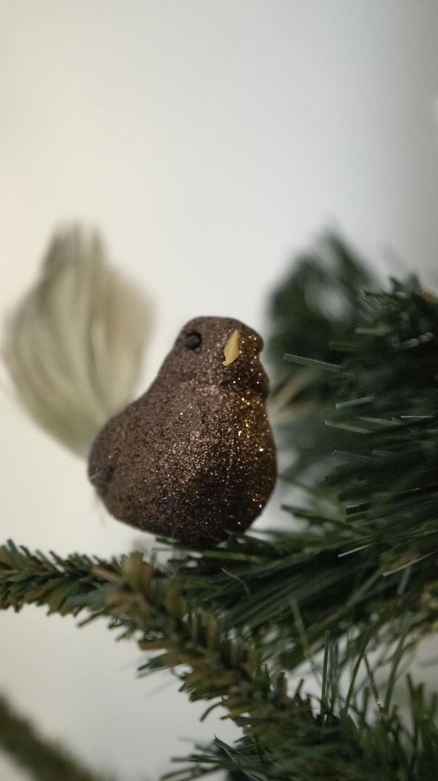 Noel ağacı, süs, noel kuşu, kuş