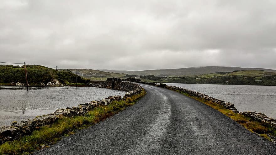 आयरलैंड, रवि, प्रकृति, सूर्य का अस्त होना, बादलों, आकाश, परिदृश्य, कोस्ट