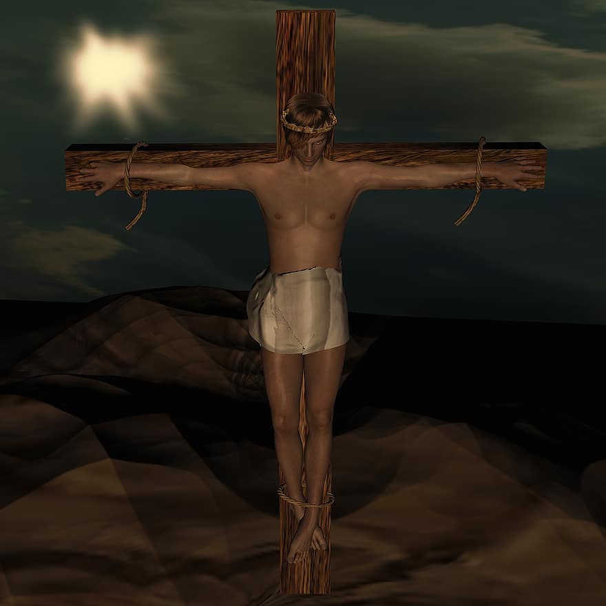 crucifixión, cruzar, Jesús, Jesucristo, figura, religión, cristianismo, cristiano, Cruz de madera, pasión, madera