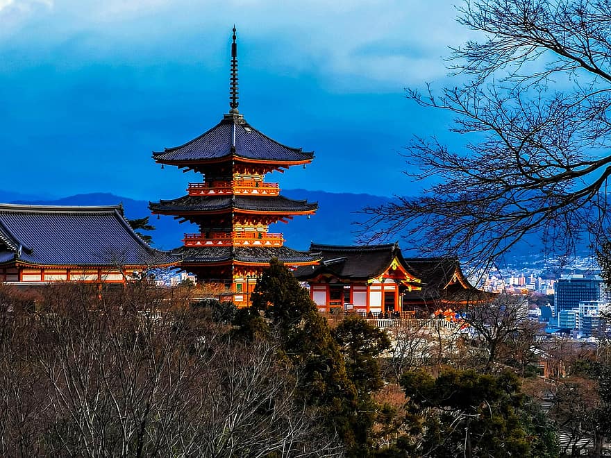 Japán, templom, tapéta, kyoto, japán, Ázsia, építészet, kultúra, zen, utazás, hagyományos